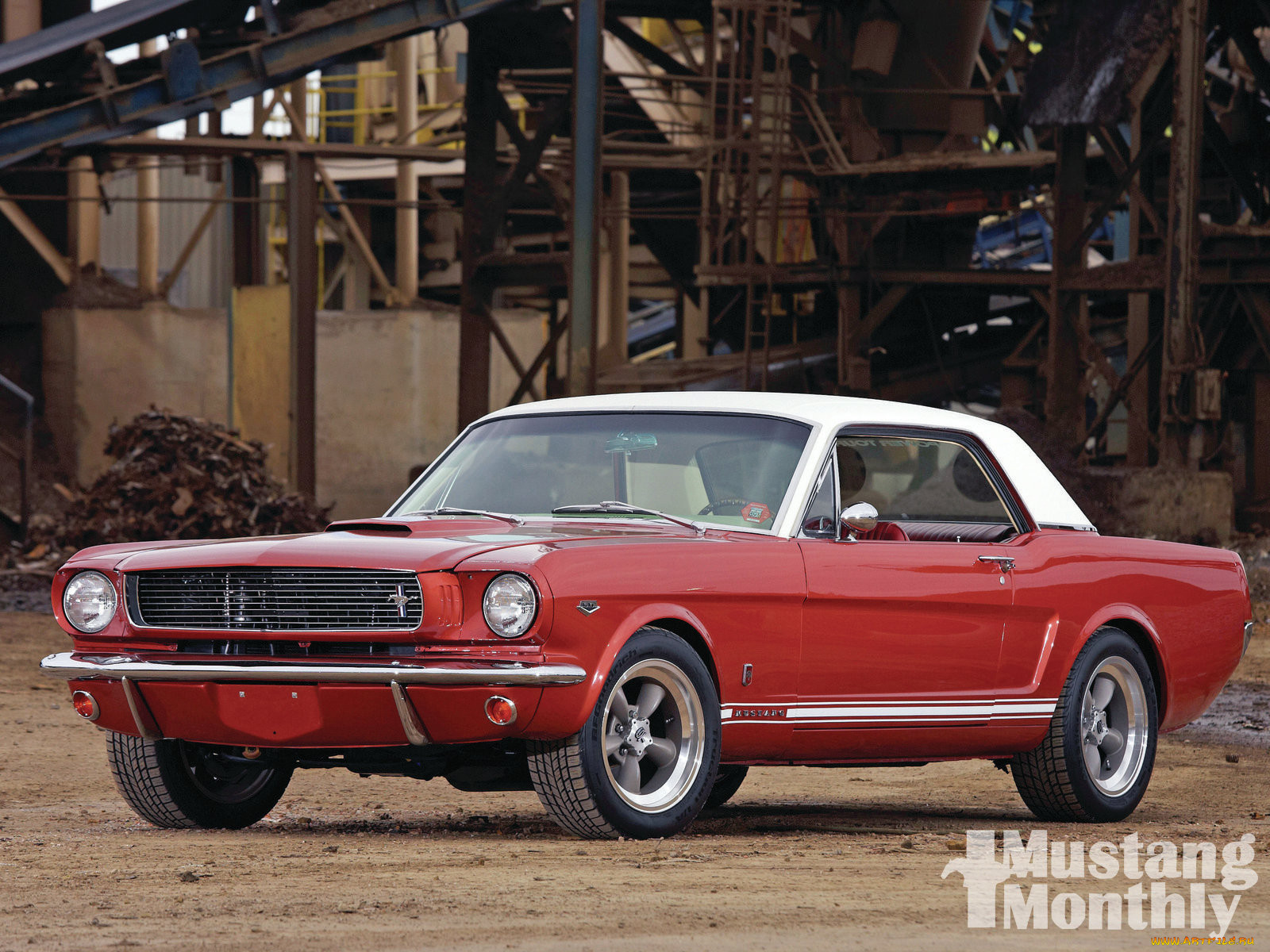 1966, ford, mustang, coupe, 